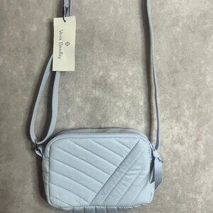 NWT Vera Bradley mini Crossbody  Light Blue